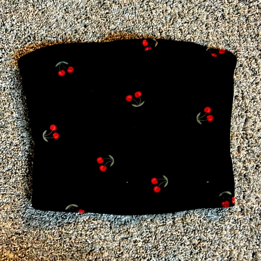 Cherry tube top